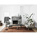 &Tradition Lato LN8 coffee table, black - Emperador marble