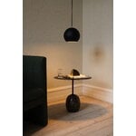 &Tradition Lato LN9 coffee table, black - Emperador marble