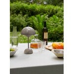 &Tradition Flowerpot VP9 portable table lamp, grey beige