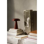 &Tradition Lampe de table portable Como SC53, brun-rouge