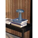 &Tradition Como SC53 bärbar bordslampa, stenblå