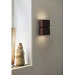 &Tradition Tabata LN10 wall lamp, dark burgundy