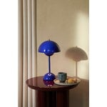 &Tradition Flowerpot VP9 bärbar bordslampa, koboltblå
