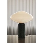 &Tradition Mist table lamp AP17, Guatemala Verde marble - opal glass