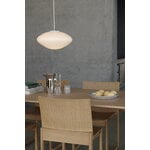 &Tradition Mist pendant lamp AP16, matt white - opal glass