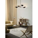 &Tradition Flowerpot VP12 floor lamp, chrome plated