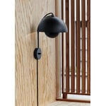 &Tradition Flowerpot VP8 wall lamp, matt black, decoration image