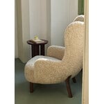 &Tradition Petra VB3 lounge chair, Moonlight sheepskin - oiled oak