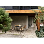 &Tradition Sedia da terrazzo RFH RD4, nero - teak