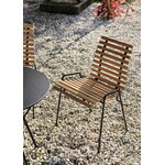 &Tradition Sedia da terrazzo RFH RD4, nero - teak