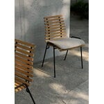 &Tradition RFH RD4 terrace side chair, black - teak, decoration image