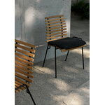 &Tradition RFH RD4 terrace side chair, black - teak, decoration image