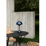 &Tradition Flowerpot VP9 portable table lamp, steel blue, decoration image