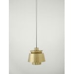 &Tradition Lampada a sospensione Utzon JU1, ottone galvanizzato