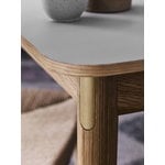 &Tradition Patch HW2 table, 240 cm, white oiled oak - beige laminate