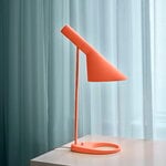 Louis Poulsen AJ Mini Tischleuchte, leuchtendes Orange