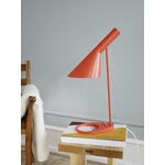 Louis Poulsen AJ table lamp, electric orange