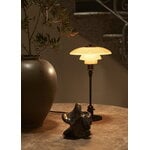 Louis Poulsen PH 2/1, bordslampa, Limited edition, dustig terrakotta, dekorationsbild