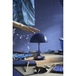 Louis Poulsen Panthella 160 Portable V3 table lamp, indigo blue, decoration image