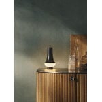 Louis Poulsen Tomoshi portable table lamp, dark brown, decoration image