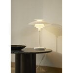 Louis Poulsen PH 80 table lamp, opal white - white, decoration image
