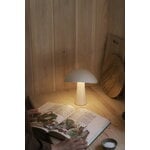 Louis Poulsen Rumee 220 lampe de table portable, blanc nuage, image décorative