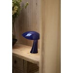 Louis Poulsen Rumee 220 portable table lamp, night blue, decoration image