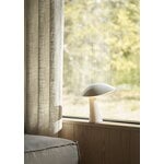 Louis Poulsen Rumee 220 lampe de table portable, blanc nuage, image décorative