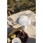 Louis Poulsen Rumee 220 lampe de table portable, blanc nuage, image décorative
