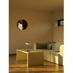 Louis Poulsen PH 80 portable table lamp, opal white - high lustre chrome plated, decoration image