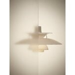 Louis Poulsen PH 5 320 Opal riippuvalaisin, beige, näkymä 11