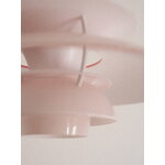 Louis Poulsen PH 5 320 Opal riippuvalaisin, pale rose, näkymä 8