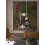 Louis Poulsen PH 5 320 Opal pendant, pale blue, view 35