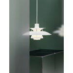 Louis Poulsen PH 5 320 Opal lampada a sospensione, bianco opale, vista 16