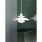 Louis Poulsen PH 5 320 Opal lampada a sospensione, bianco opale, vista 12