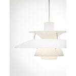 Louis Poulsen PH 5 320 Opal lampada a sospensione, bianco opale, vista 14