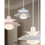 Louis Poulsen PH 5 320 Opal pendant, pale blue, view 13