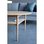 Aakjaer Furniture No.100 sohvapöytä, valkoöljytty tammi, näkymä 7