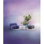 Kartell Aaland lounge chair, armrest left, blue, decoration image