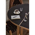 Artek Aalto Tisch 95, Birke - schwarzes Linoleum, Ansicht 3