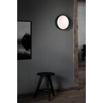Northern Over Me wall/ceiling lamp, 30 cm, black matt