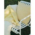 HAY Coussin Terrazza, 50 x 50 cm, rayure jaune audacieuse, image décorative