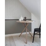 Eberhart Furniture Aldric ruokapöytä, 80 cm, vaalea tammi