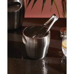 Alessi Ice bucket, mirror polished steel, decoration image