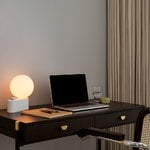 Tala Alumina table and wall lamp, chalk