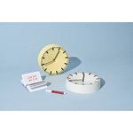 HAY Analog wall clock, white
