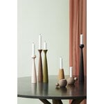 applicata Rose candleholder, oiled oak