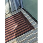 HAY Stripes and Stripes rug, 65 x 300 cm, navy cacao