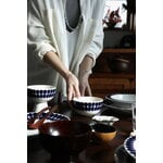 Arabia 24h Tuokio deep plate, 22 cm, cobalt blue, view 5