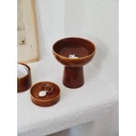 Arabia Kirnu treasure jar, 11 x 10 cm, glossy brown, decoration image